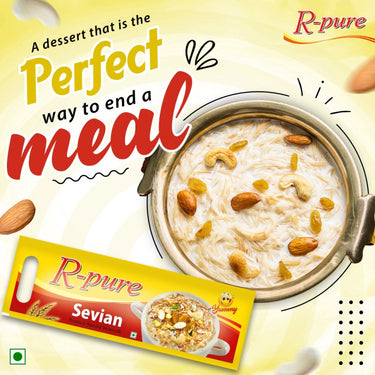 R-Pure - Roasted Vermicelli Sevaiyan 750gm (Pack of 6 x 125gm Each)
